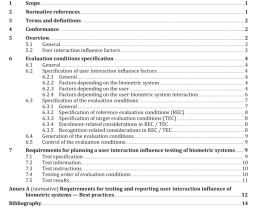 ISO IEC 21472 pdf – Information technology — Scenario evaluation methodology for user interaction influence in biometric system performance